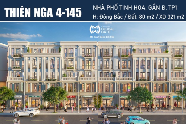 TN4-145 VINHOMES GLOBAL GATE | NHÀ PHỐ THIÊN NGA 4-145